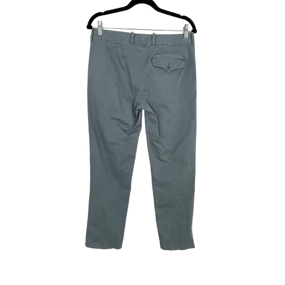 Ralph Lauren Men's Light Gray Stretch Button‎ Closure Chino Pants Size 8 - Picture 1 of 8